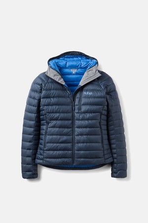 [2026FW 신상] Rab 마이크로라이트 알파인 후디(여) Galaxy Blue