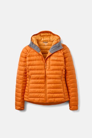 [2026FW 신상] Rab 마이크로라이트 알파인 후디(여) Dark Melba
