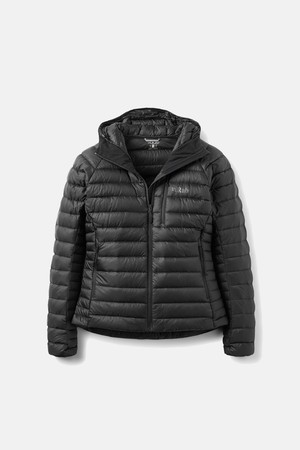 [2026FW 신상] Rab 마이크로라이트 알파인 후디(여) Black