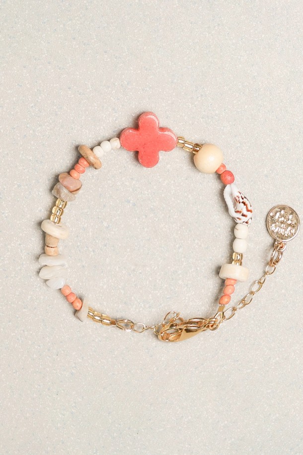 ●tow tow archive● Full Clover Bracelet Blush TBH22ABTB005 towtow.archive] FULL CLOVER BRACELET BLUSH : ARCHIVE-049