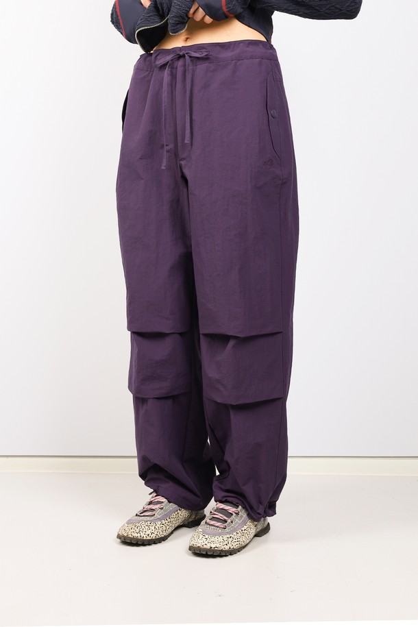 TOWTOWARCHIVE - 캐주얼팬츠 - PIPI PARACHUTE PANTS-DEEP PURPLE