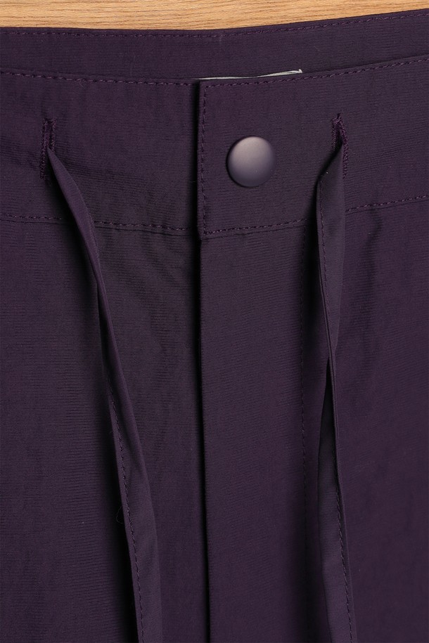 TOWTOWARCHIVE - 캐주얼팬츠 - PIPI PARACHUTE PANTS-DEEP PURPLE