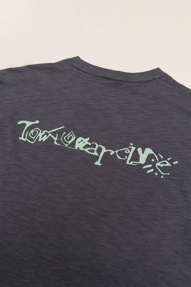 towtow.archive  - 긴팔티셔츠 - 루트 심볼 티셔츠
