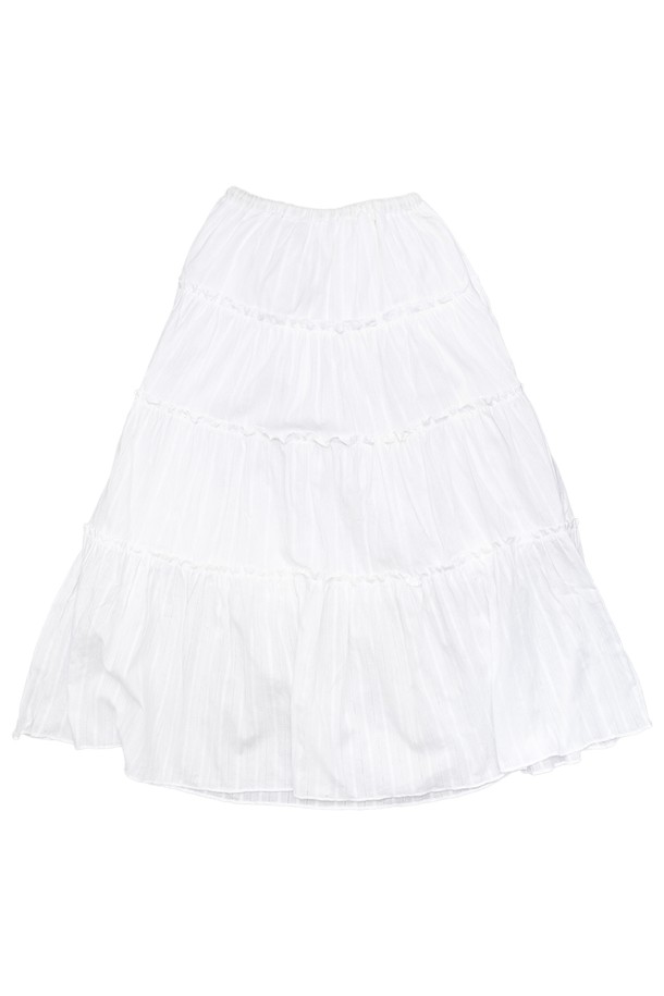 무어 티어드 스커트는 여성용으로, 화이트와 데님블루 두 가지 색상으로 출시되었습니다. 봄, 여름 시즌에 어울리는 면 소재의 루즈핏 티어드 스커트입니다. 로맨틱한 스타일을 연출하며, 허리 부분의 드로우스트링(끈)과 글린코드가 특징입니다. 아일렛 패턴으로 포인트를 주어 데이트룩, 카페룩, 봄 소풍룩 등 다양한 TPO에 활용하기 좋습니다. 로맨틱, 미니멀, 클래식 스타일을 선호하는 분들께 추천합니다.
