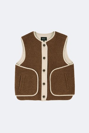 울 쉐어링 베스트_BROWN-a