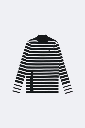 프런트 슬릿 니트 풀오버_NAVY-a