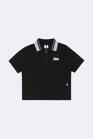 집업 폴로셔츠_BLACK-a