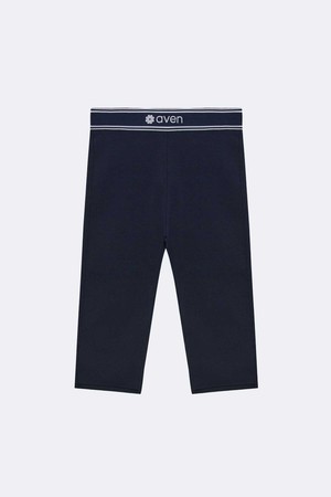 코어 슬림 니트 팬츠_NAVY-a