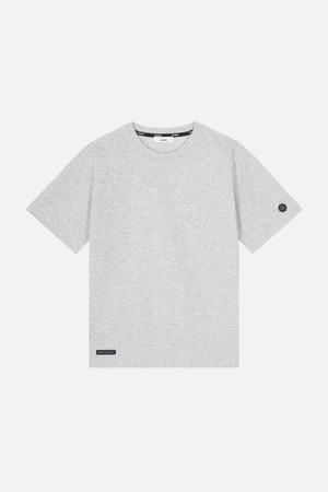 우먼즈 에코폼 액티브 엠블럼 티_GREY-a