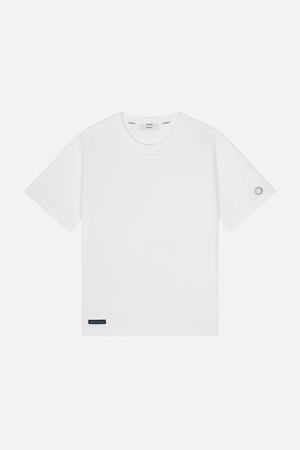 우먼즈 에코폼 액티브 엠블럼 티_WHITE-a