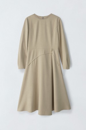 브로치 플레어 원피스 N5HS24