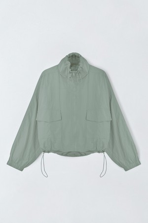 하이넥 스트링 윈드 점퍼 O5HS17