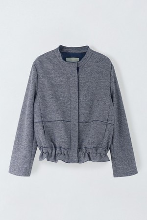 린넨 블랜디드 집업 자켓 N5HM17