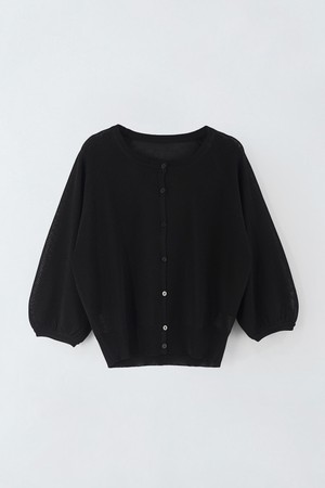 린넨 블랜디드 라운드 가디건 E5HM43