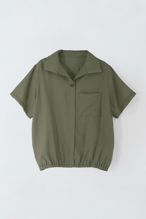 랑클 카라 블라우스 E5HM35