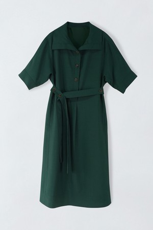 카라 벨티드 원피스 E5HM52