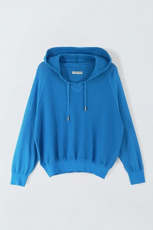 V넥 후드 니트 S5HM66