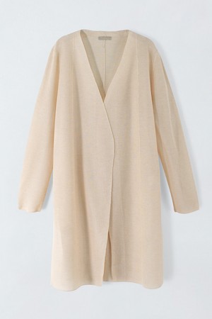 홀가먼트 슬릿 하프 가디건 N5HM45