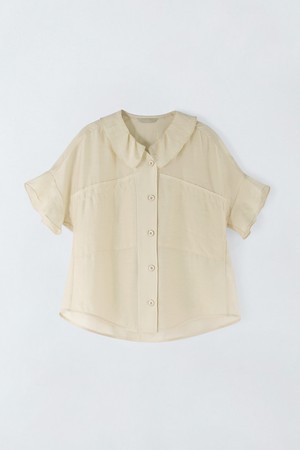 프릴 카라 블라우스 N5HM59