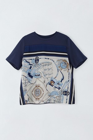 AEAE] WEB LOGO DOT CROP T-SHIRTS 웹 로고 도트 크롭 티셔츠