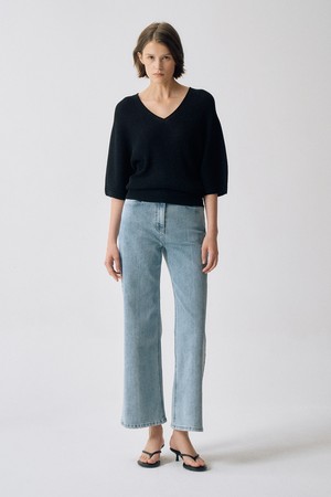 세미 부츠컷 데님 S5HM97