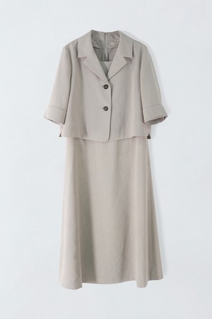 자켓형 플레어 원피스 N5HM72