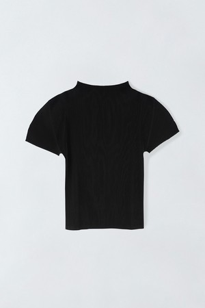 플리츠 모크넥 블라우스 O5HF06