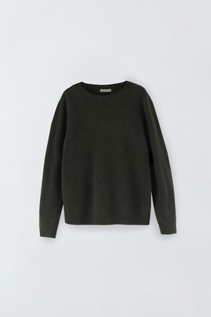 울 블랜디드 라운드 니트 N5HW11