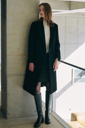 울캐시 싱글 코트 S5HW018