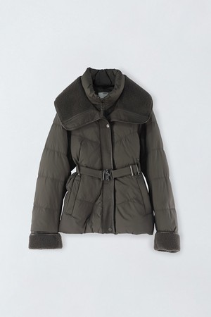 벨티드 덕다운 패딩 E5HW032