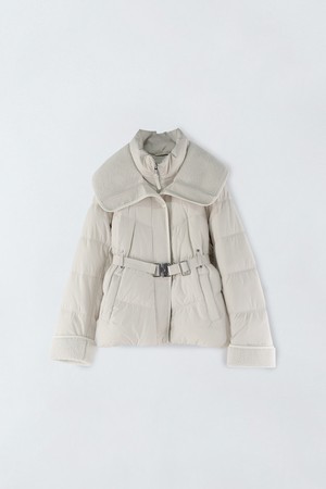 벨티드 덕다운 패딩 E5HW032