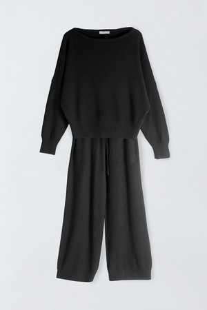 라운드 니트 투피스S5HW023