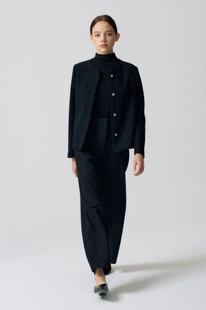 울 블랜디드 트위드 자켓 S5HW046