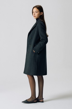 울캐시 싱글 코트 S5HW049