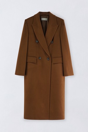 더블 캐시미어 코트 N5HW55