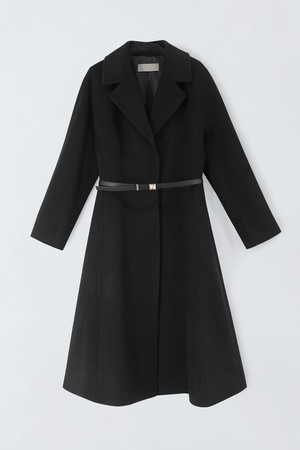 캐시미어 벨티드 코트 N5HW54