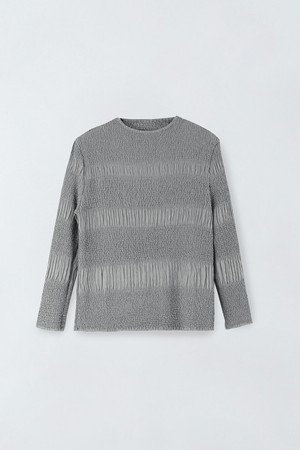 와플 티블라우스 S5HW063