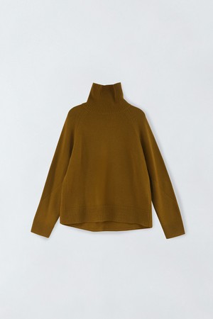 울 터틀넥 드롭백 니트 N5HW63