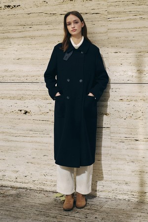 울 블랜디드 더블 맥코트 S5HW076