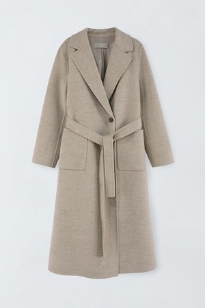 울캐시 아웃포켓 벨티드 코트 N5HW67