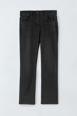 스트레이트 기모 데님 E5HW098