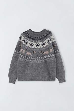 노르딕 라운드 니트 O5HW021