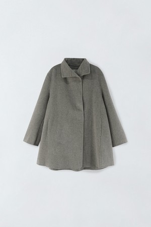 울캐시 히든 버튼 코트 N5HW66