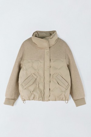 하프 퀄팅 덕다운 E5HW119