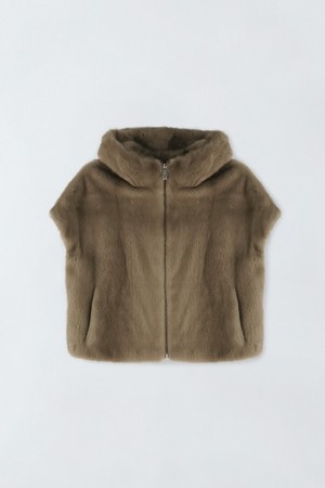 램스킨 밍크 베스트 E5HW084