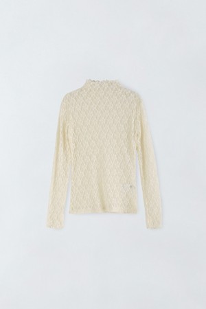 레이스 레이어드 티셔츠 O5IS001