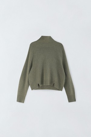 울 블렌드 터틀넥 니트 S5HW094