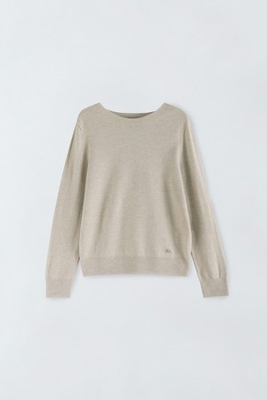 울 라운드 풀오버 S6IS001