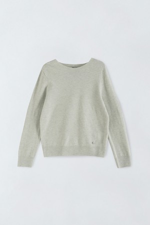 울 라운드 풀오버 S6IS001