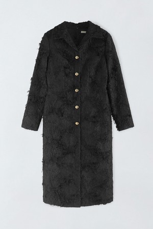 버튼 백 슬릿 원피스 N6IS007